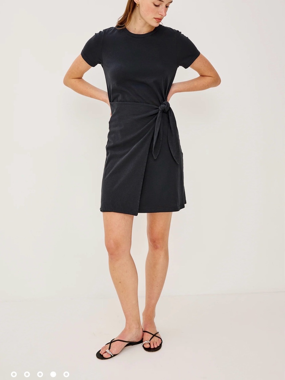 Rails Edie Dress Short Tie Waisted